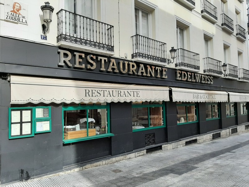 Edelweiss, el primer restaurante alemán en Madrid