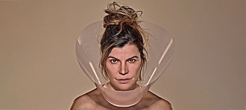 "Animales de compañía" en el teatro Bellas Artes | Una de las protagonistas (imagen: Teatro Bellas Artes)