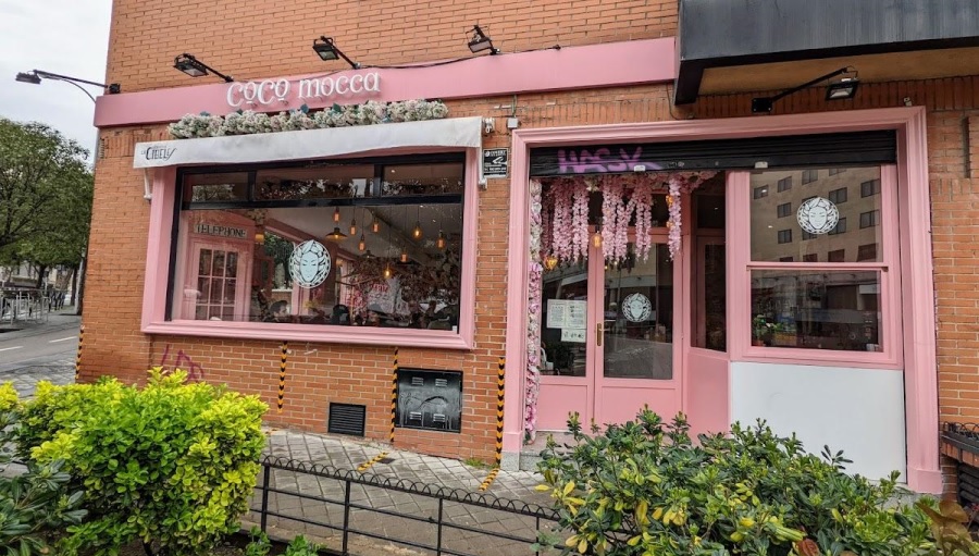 Para sentirte como Barbie: Coco Mocca | Fachada del local (imagen: Restaurant Guru)