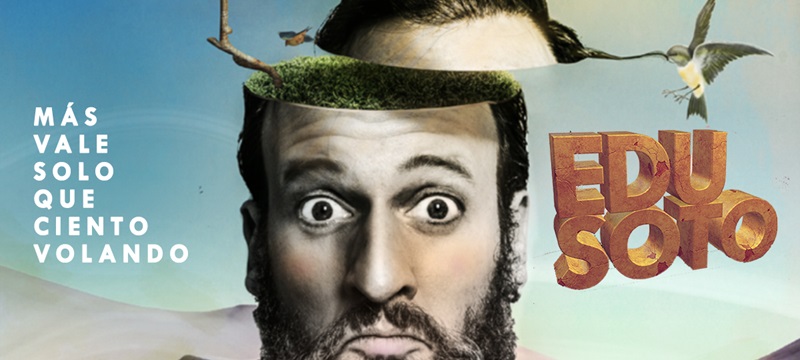 Edu Soto, en el teatro La Latina | Cartel de la obra (imagen: Teatro La Latina)