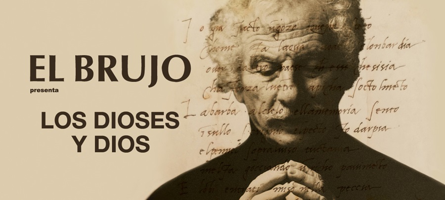 «Los dioses y Dios» en el teatro Bellas Artes | Cartel de la obra (imagen: Teatro Bellas Artes)