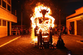 La Quema del Diablo en Guatemala