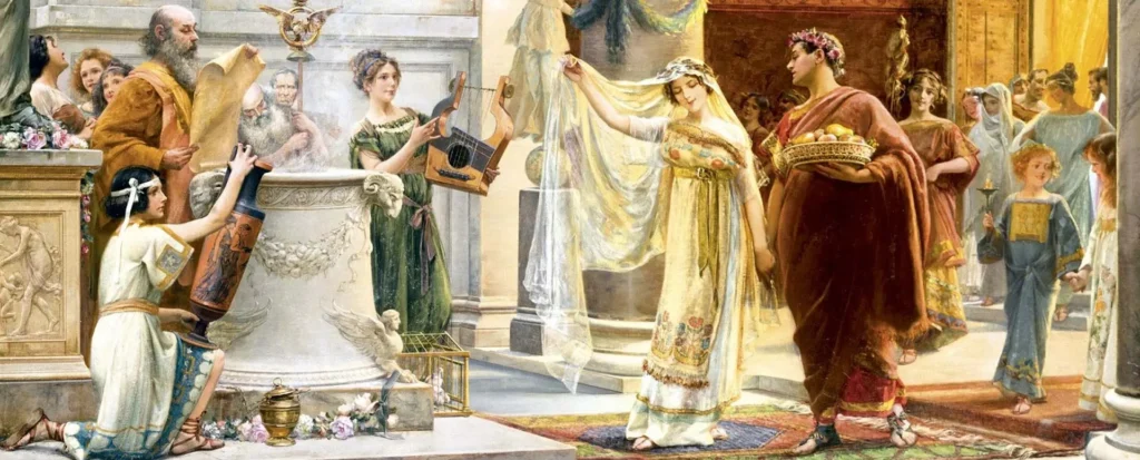 ¿Cómo eran las bodas en la antigua Roma antes de Cristo?